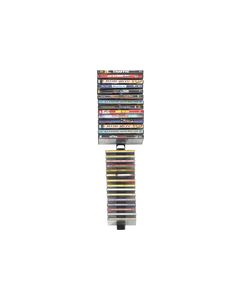 Atlantic - Media Stix CD/DVD Wall Mount Set - Black
