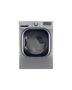 LG - 7.4 Cu. Ft. 14-Cycle Steam Gas Dryer - Graphite Steel