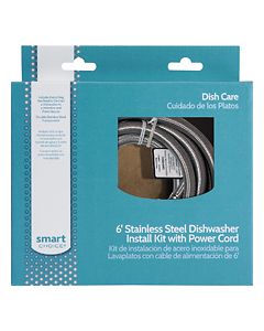 Smart Choice - Dishwasher Water Line and Power Cord Kit