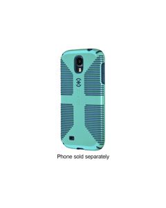 Speck - CandyShell Grip Case for Samsung Galaxy S 4 Cell Phones - Caribbean Blue/Dark Blue