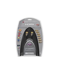 Monster - Platinum Series 5' In-Wall HDMI A/V Cable - Black
